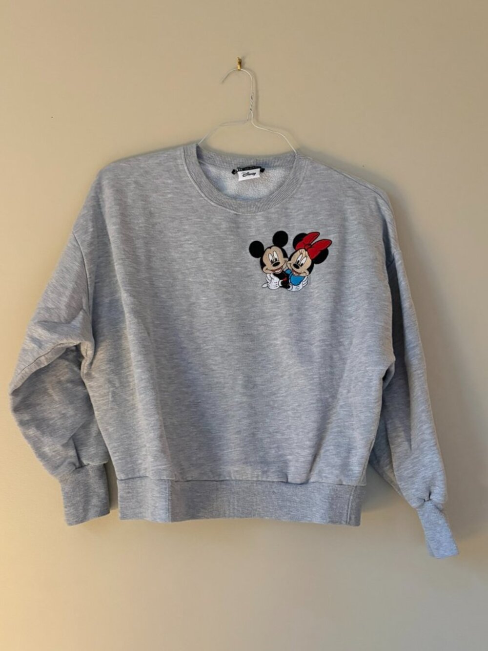 Mickey Minnie Mouse Sweatshirt Size Medium